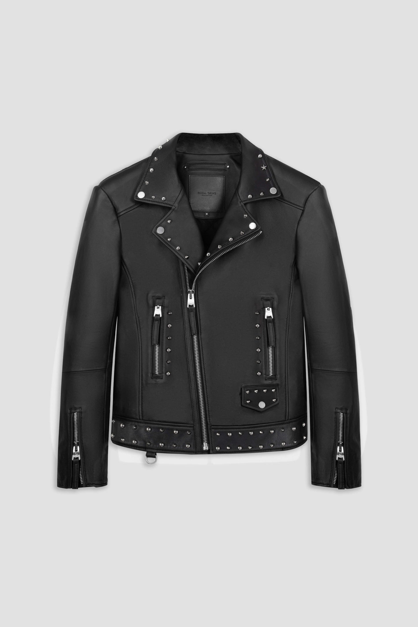 Refined Biker Tall: Studded