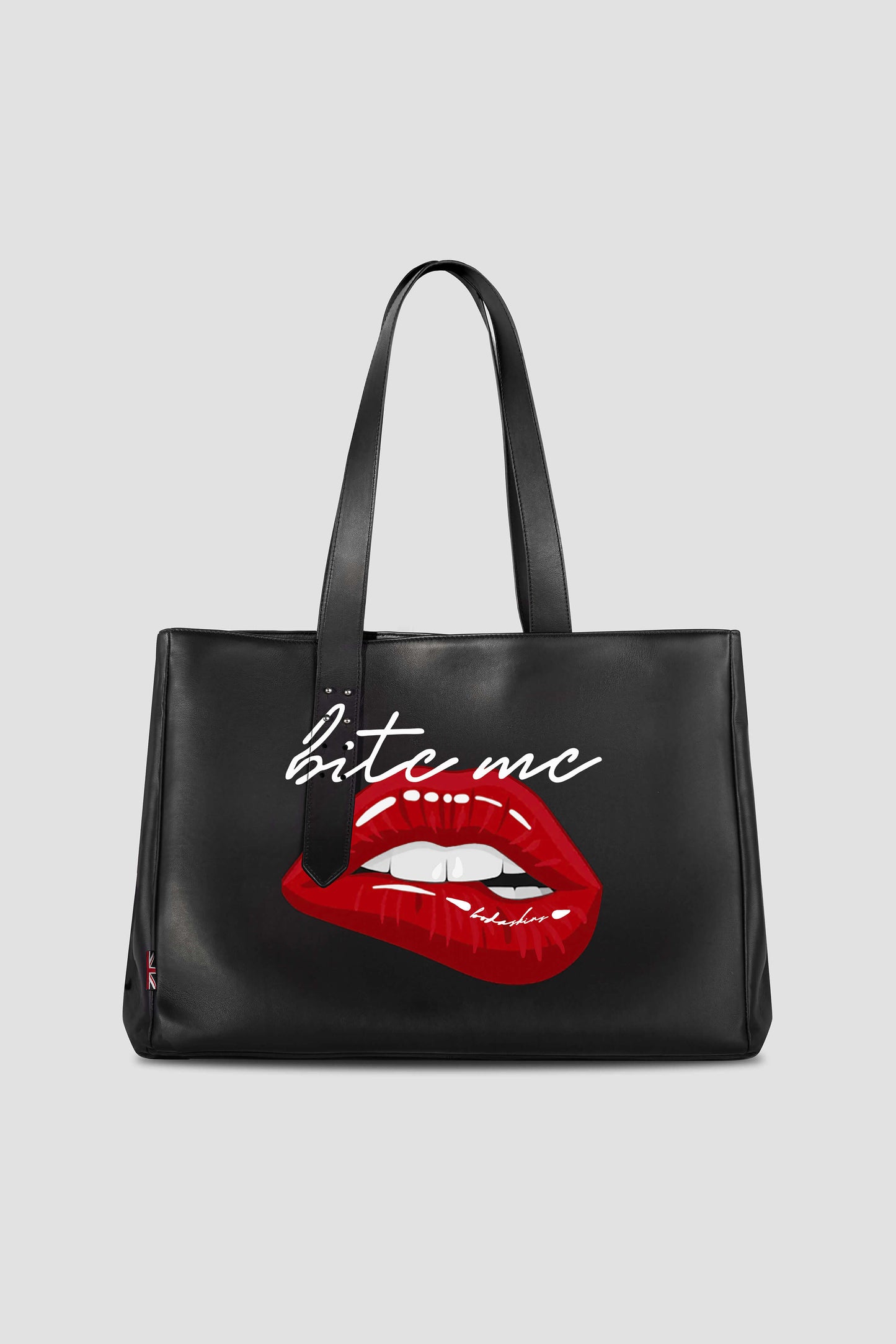 BODA Leather Tote Bag: Bite Me